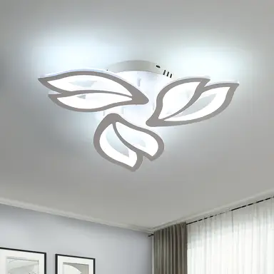 Goeco LED-Wandleuchte Innen 16W 6000K Kaltweiß Acryl Modern für Treppenhaus Wohnzimmer Schlafzimmer Flur Esszimmer Balkon