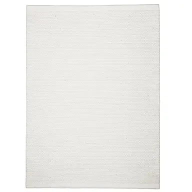 My Flair Teppich "Wooly Dream 1" rechteckig naturweiß 90 x 60 cm