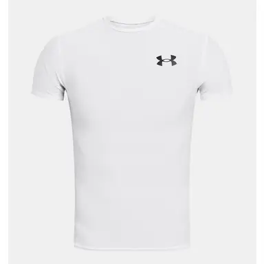Under Armour HeatGear Men's Compression Short Sleeve - White