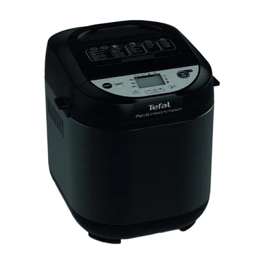 Tefal PF251835 - broodmachine - 610 W vermogen, zwart design, 12 programma's, compact formaat