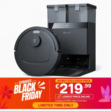 [Offres d'été - 219 € avec livraison gratuite le lendemain] ECOVACS Deebot T30C OMNI Gen2, aspirateur robot avec fonction de lavage, 25 000 Pa, OZMO Turbo 2.0 lavage, ZeroTangle 3.0 anti-emmêlement, TruEdge 2.0 nettoyage des bords, Omni Station, lavage de la serpillière à 75 °C, noir