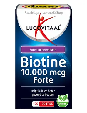 Lucovitaal Biotine 10.000 mcg Forte 150 tabletten