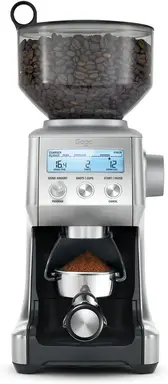 Sage the Smart Grinder™ Pro Coffee Grinder, Dosing iQ™ Technology, 60 Grind Settings, Conical Burr, Brushed Stainless Steel - BCG820BSSUK