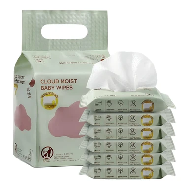 Bc Babycare Feuchttücher, 6 × 10 = 60 Tücher
