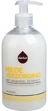 Derlon Handzeep - Milde Verzorging met Amandel extract - Handzeep - 500ml