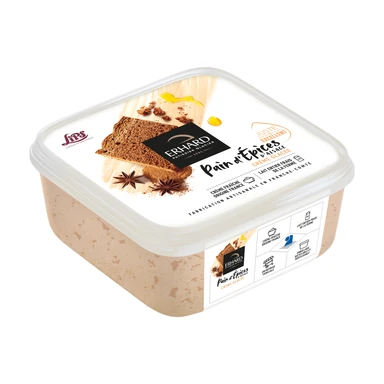ERHARD Crème glacée Pain d’Épices d’Alsace Lips 450 g