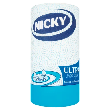 Nicky Ultra Kitchen Towel, 3-Ply, 1 Roll