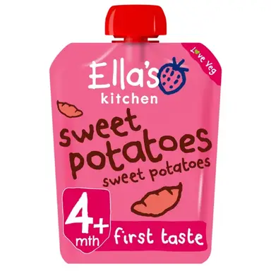 Ella's Kitchen Sweet Potatoes Pouch 4+ Months 70g