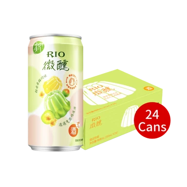 RIO Tipsy Jelly Cocktail Osmanthus Green Plum 24x250ml