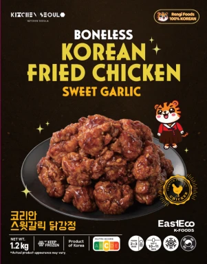 Easteco Rengi Korean Fried Chicken KFC Glazed - Spicy & Sweet 1.2kg