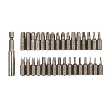 Silverline Security Bit Set 33pce