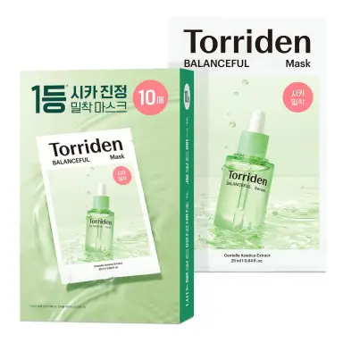 Torriden Balanceful Centella Asiatica Extraktmaske 10 Blatt