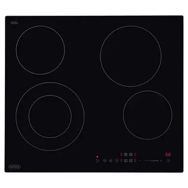 Belling CH602T BLK 60cm Black Glass Ceramic Hob