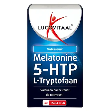 Lucovitaal Melatonine 5 HTP L-Tryptofaan 30 tabletten