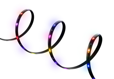 Yeelight Obsid RGBIC Light Strip Extension 1m – Smart RGBIC LED Ambient & Mood Lighting Add-On for Room, TV, Desk & Gaming Setup