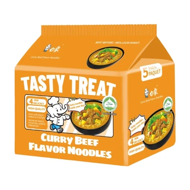 BX Nudel - Curry Rindfleisch 5 Packungen 425g