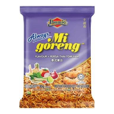 IBUMIE Migoreng Smaak Thaise Tom Yum 80 g