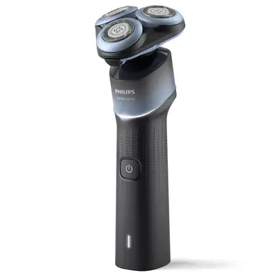 Philips Shaver X5006/00 Nass- & Trocken-Elektrorasierer, SkinGlide Schutzbeschichtung, 360° flexibler Scherkopf, PowerCut-Klingen, USB-Aufladung