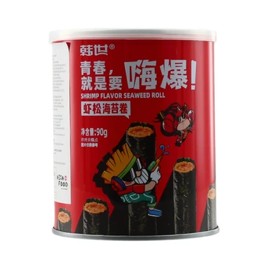 Han Shi Meeresalgenrolle mit Garnelengeschmack, 90 g