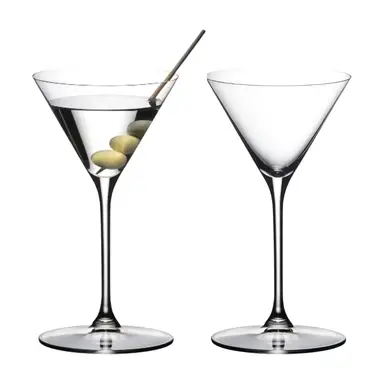 RIEDEL Martini/Cocktail Glas - Kristallglas - 200ml (voll) - 2er Set - Design 2024, Spülmaschinenfest