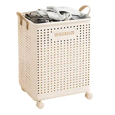SNSP Wäschekorb für Schmutzwäsche mit großem Fassungsvermögen – Zusammenklappbar