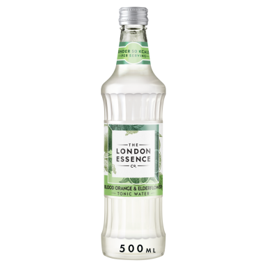 London Essence Orange & Elderflower Tonic Water 500Ml