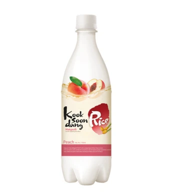 KSD Rijst Makgeolli Perzik 750ml (Alc. 3%)