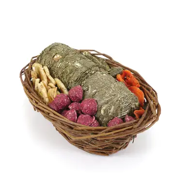 Rosewood Naturals Willow Treat Basket for Small Animals