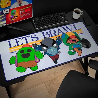 SUBSONIC Tapis de bureau XXL Brawl Stars