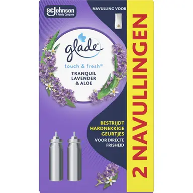 Glade Touch & Fresh Tranquil Lavender & Aloe 2 x 10 ml