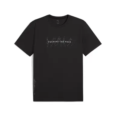 Puma Graphics Running Illustration Tee Men's - Puma Black
