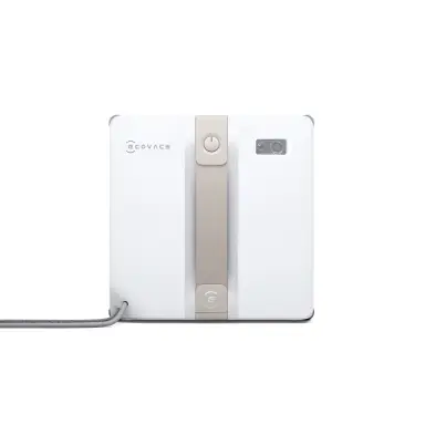 ECOVACS WINBOT MINI Fensterreinigungsroboter, Kompaktes Design, Dual-Spray mit Ultraschallvernebelung, 9-Stufen-Schutzsystem, Intelligente Pfadplanung, 4 Reinigungsmodi, Absturzsicherung, Weiß