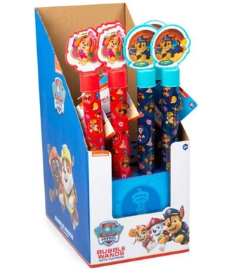 Paw Patrol 60ML BUBBLES & WAND (ASSORT)