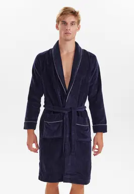 JBS bathrobe Marine    L