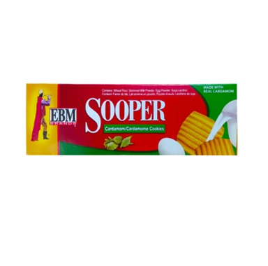 EBM Sooper Elaichi / Cardamon Biscuits112g