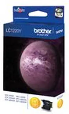 Brother LC1220Y inktcartridge 1 stuk(s) Origineel Geel