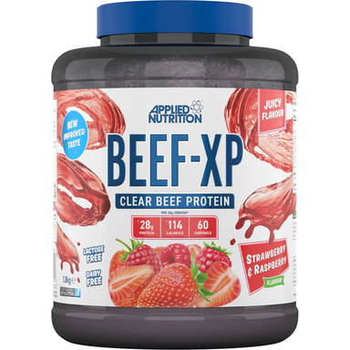 Applied Nutrition Beef-XP Beef Protein Nutrition Powder Strawberry & Raspberry Flavour - 1.8kg