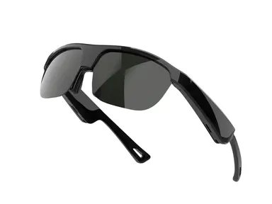 Verbex G02 Black AI Glasses Smart Glasses Bluetooth Glasses Translation Glasses Listen to music, answer calls, Wi-Fi transmission, voice wake-up weather forecast, ChatGPT