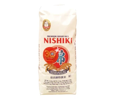 NISHIKI RICE MUSENMAI (MEDIUM GRAIN) 2.5KG 锦字免洗米 2.5 公斤