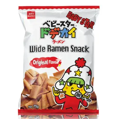 Baby Star Ramen Snack Original (Wide) 75g