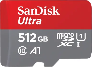 SANDISK Ultra microSDXC 512GB + SD Adapter