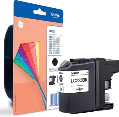 Brother LC223BKBP inktcartridge, 1 stuk, origineel, zwart