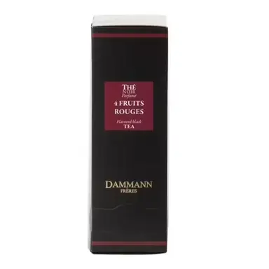 DAMMANN FRERES Thé Noir Aromatisé Fruits Rouges 24 sachets 48g
