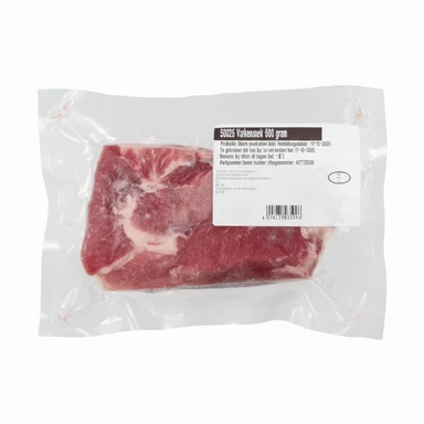 Varkensvlees Buikspek  500g Met Been