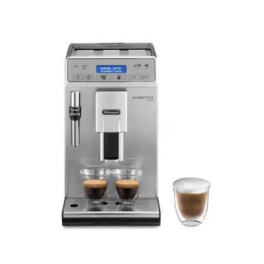 DELONGHI Autentica Plus, Expresso Automatique avec Broyeur, ETAM29.620.SB, Gris