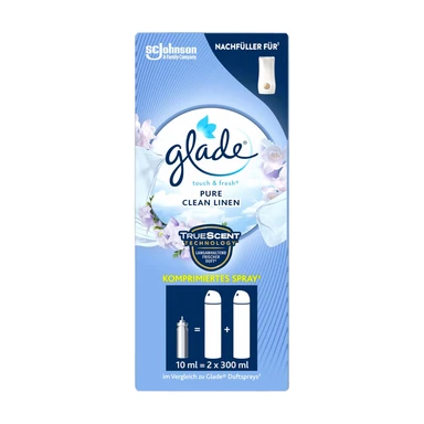 Glade Touch&Fresh Minispray NF reiner Saubere-Wäsche-Duft