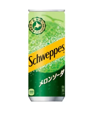 Schweppes Melon Soda (Japan) (250ml)