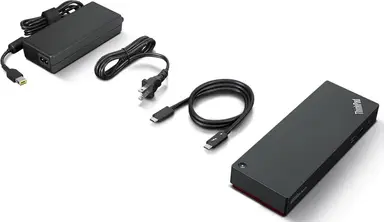 Lenovo ThinkPad Universal Thunderbolt 4 Smart Dock Bedraad Zwart