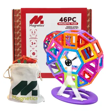 Magnetics Magnetic Building Tiles 76 Piece Set