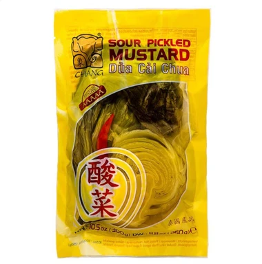 Chang Pickled Sour Mustard w/ Chilli 300g